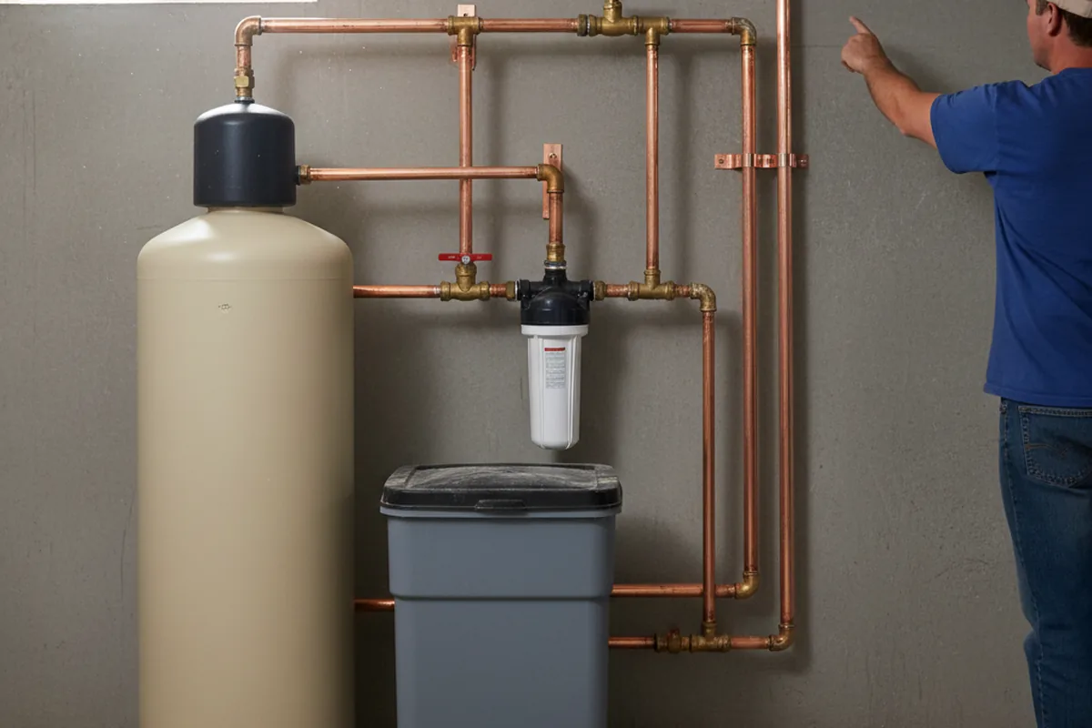 Whole-house water treatment system installed in Lyons